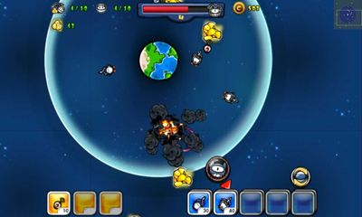Cartoon Defense Space wars - Android game screenshots.