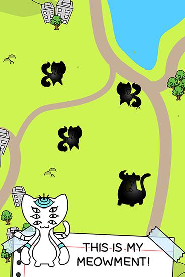Cat evolution - Android game screenshots.