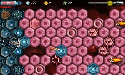Gameplay of the Cell Planet HD Edition for Android phone or tablet.