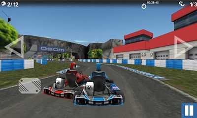 Championship Karting 2012 - Android game screenshots.