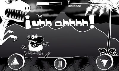 Chase Caveman - Android game screenshots.