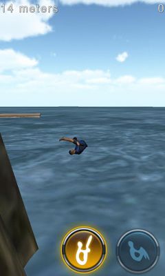 Cliff Diving 3D - Android game screenshots.