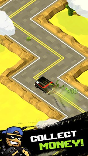 Gameplay of the Cranky road for Android phone or tablet.