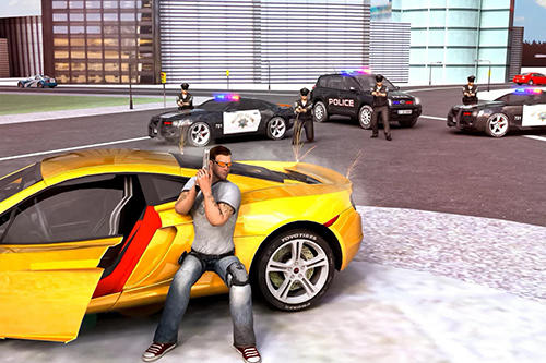 Crime of clash gangsters 3D - Android game screenshots.