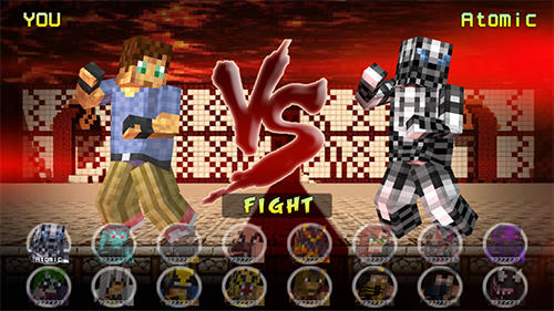 Cube pixel fighter 3D - Android game screenshots.