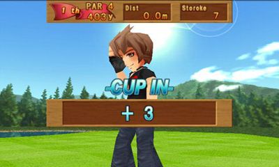 Cup! Cup! Golf 3D! - Android game screenshots.
