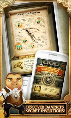 Gameplay of the Da Vinci's Quest for Android phone or tablet.