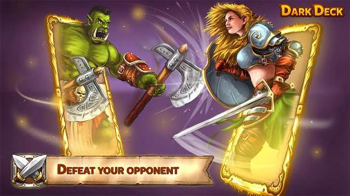Dark deck: Dragon card CCG - Android game screenshots.