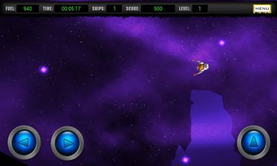 Deep Space Lander - Android game screenshots.