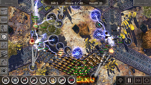 Defense zone 3 - Android game screenshots.