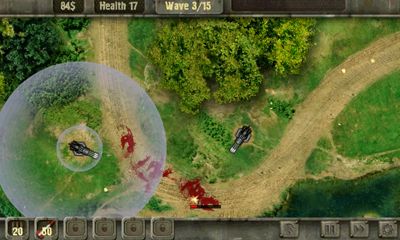 Gameplay of the Defense zone HD for Android phone or tablet.