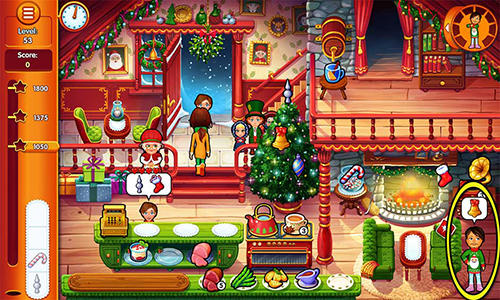 Gameplay of the Delicious: Emily's Christmas carol for Android phone or tablet.