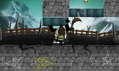 Gameplay of the Die For Metal for Android phone or tablet.