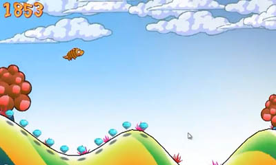 Gameplay of the Dillo Hills for Android phone or tablet.
