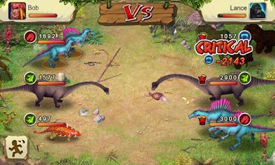 Dinosaur War - Android game screenshots.