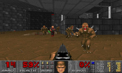 Doom - Android game screenshots.