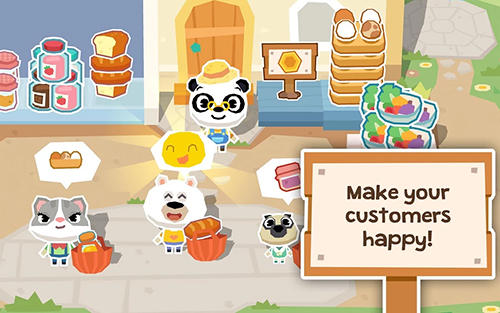 Dr. Panda farm - Android game screenshots.