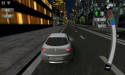 Gameplay of the Drag Racing 3D for Android phone or tablet.
