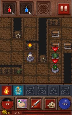 Dragon's dungeon - Android game screenshots.