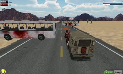 Drive with Zombies - Android game screenshots.