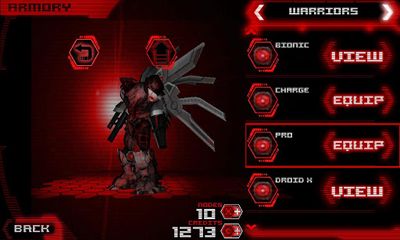 DROID Combat - Android game screenshots.