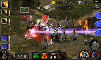 Gameplay of the Empire War Heroes Return for Android phone or tablet.