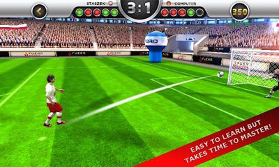 EuroGoal 2012 - Android game screenshots.