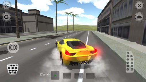 Extreme luxury car racer - Android game screenshots.
