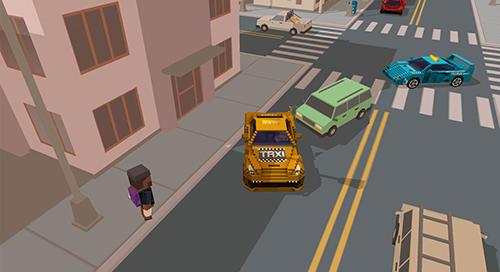 Fast city taxi race legend - Android game screenshots.