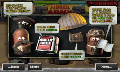 Gameplay of the Finger Army 1942 for Android phone or tablet.