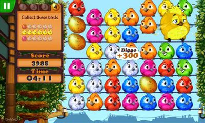 Fluffy Birds - Android game screenshots.