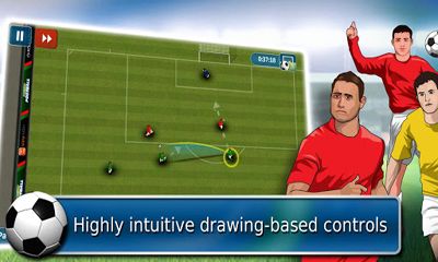 Fluid Football - Android game screenshots.