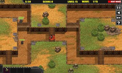 Front Defense - Android game screenshots.