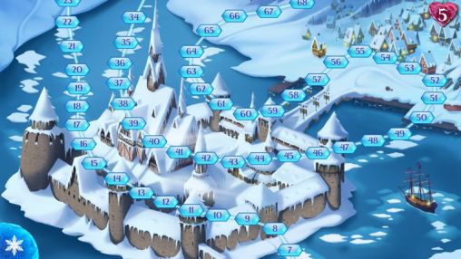 Frozen: Free fall - Android game screenshots.