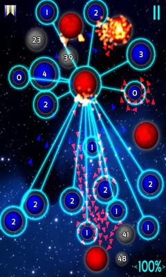 Galcon - Android game screenshots.