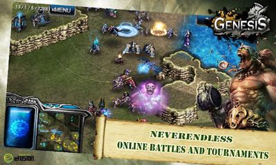 Gameplay of the Genesis Premium for Android phone or tablet.