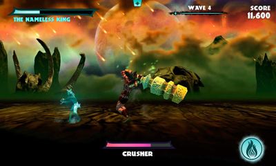 Gameplay of the God of Blades for Android phone or tablet.