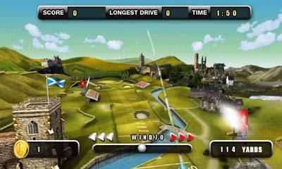 Golf Battle 3D - Android game screenshots.