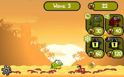 Gameplay of the Greedy Burplings for Android phone or tablet.