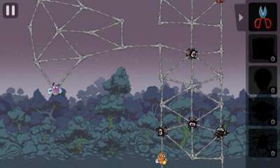 Gameplay of the Greedy Spiders 2 for Android phone or tablet.