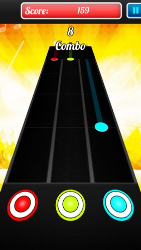 Guitar heroes: Rock - Android game screenshots.