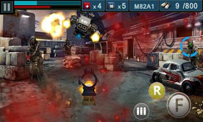 Gun & Blood - Android game screenshots.
