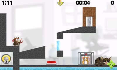 Hamster Attack! - Android game screenshots.