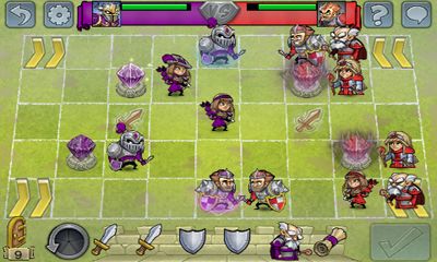 Hero Academy - Android game screenshots.