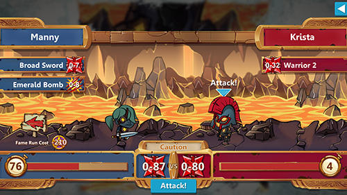 Hero generations: Regen - Android game screenshots.