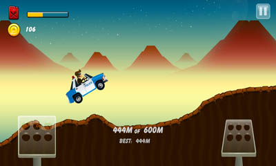 Hill Racing - Android game screenshots.