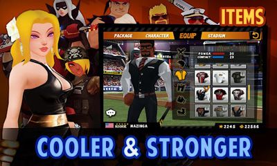Gameplay of the Homerun Battle 2 for Android phone or tablet.