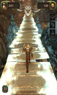 Gameplay of the Infinity Run 3D for Android phone or tablet.
