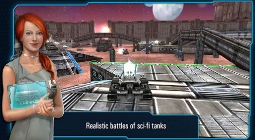 Iron tanks - Android game screenshots.