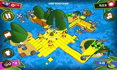 Gameplay of the Islands of Diamonds for Android phone or tablet.